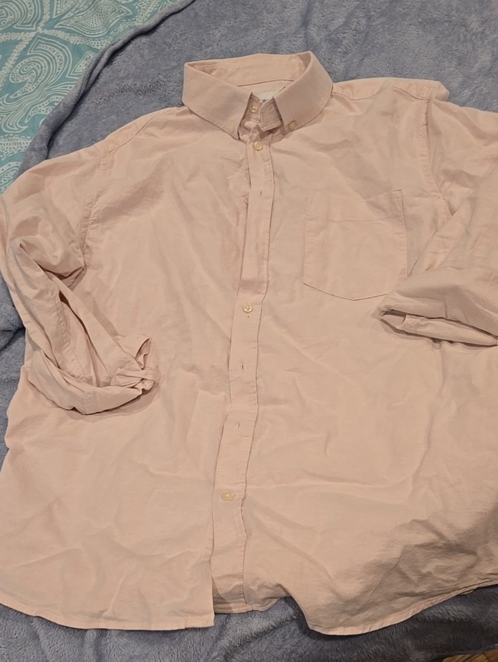 ❤️10/$40 Goodfellow & Co Light Pink Button-Down Shirt